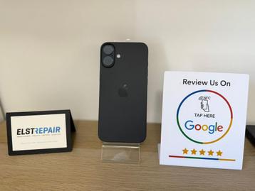 iPhone 16 plus 256gb  black met 1 jaar garantie beschikbaar voor biedingen