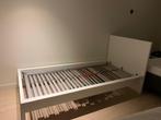 Eenpersoonsbed 90/200 IKEA-MALM + elek. lattenbodem + matras, Huis en Inrichting, Slaapkamer | Bedden, Ophalen, 90 cm, Eenpersoons