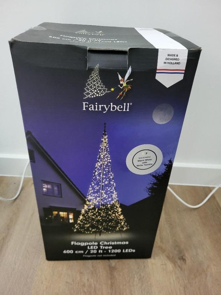 Nieuwe Fairybell 6 meter met Twinkle, kerstboom buiten, Diversen, Kerst, Nieuw, Ophalen of Verzenden