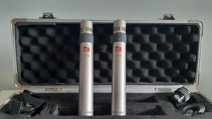 Se Electronics SE1 condensator microfoonset, Muziek en Instrumenten, Microfoons, Gebruikt, Instrumentmicrofoon, Ophalen of Verzenden