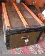 Vintage hutkoffer / opbergkist, Huis en Inrichting, 100 tot 150 cm, 50 tot 75 cm, Ophalen of Verzenden, Zo goed als nieuw