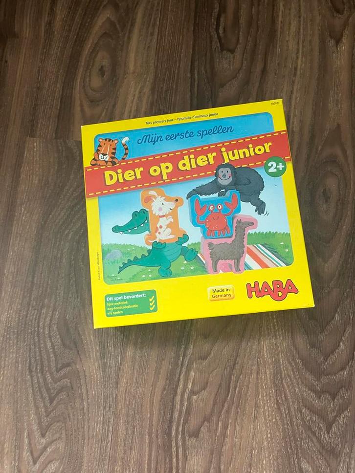 Haba Dier op Dier Junior - vanaf 2 jaar, Kinderen en Baby's, Speelgoed | Buiten | Speeltoestellen, Gebruikt, Overige typen, Ophalen