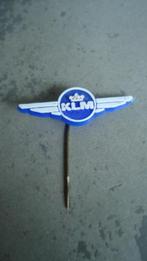 speldje klm, Verzamelen, Luchtvaart en Vliegtuigspotten, Ophalen of Verzenden, Gebruikt, Patch, Badge of Embleem