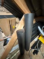 Kachelpijp staal, Ophalen of Verzenden, Zo goed als nieuw, Hout, Houtkachel