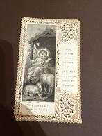 oud Frans devotional prentje , kerk, antiek, heilig, geloof, Verzamelen, Verzenden