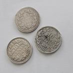 3 x. 10 cent. Zilver.  1849.   1941.    1928, Postzegels en Munten, Munten | Nederland, Ophalen of Verzenden