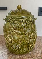 Grote West Germany rumtopf, groen fruitmotief pot, keramiek, Antiek en Kunst, Ophalen of Verzenden