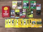 Uit in eigen land boek,12 fietsroutes ANWB ,9 andere, samen, Fiets- of Wandelgids, Zo goed als nieuw, Benelux, Ophalen
