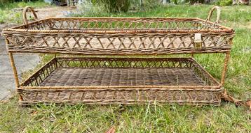 Riviera Maison rattan double tray XXL beschikbaar voor biedingen
