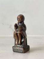 Oud bronzen beeldje “Lammechien”, Antiek en Kunst, Ophalen of Verzenden