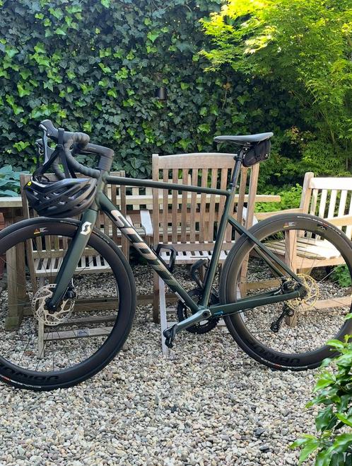 Scott Speedster 20 - Frame L- Ubique R50C Carbon Wielset, Fietsen en Brommers, Fietsen | Racefietsen, Gebruikt, Overige merken