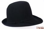 kleine Vintage Dameshoed Pabst zwart zacht vilt 54,5, 134 t/m 140, Gebruikt, Pabst (Dillingen), Meisje