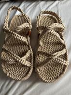 Dwrs Beige Sandalen Maat 37, Ophalen of Verzenden, Zo goed als nieuw, Beige, Sandalen of Muiltjes
