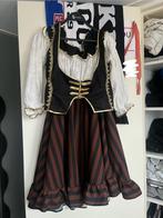 carnaval piraat jurkje, Carnaval, Maat 42/44 (L), Ophalen of Verzenden, Zo goed als nieuw