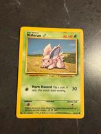 Pokemon Nidoran Jaar 1999 Base set, Verzenden, Gebruikt, Losse kaart