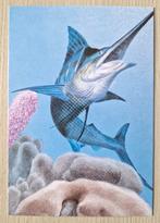 Beleef de natuur De Blauwe Marlijn Ansichtkaart, Verzenden, 1980 tot heden, Ongelopen, Overige thema's