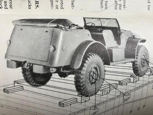 VS handleiding Manual Dodge 3/4 WW 2, Verzamelen, Militaria | Tweede Wereldoorlog, Landmacht, Boek of Tijdschrift, Nederland, Ophalen of Verzenden