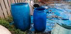 Gratis Regentonnen vaten Afhalen, Tuin en Terras, Regentonnen, 150 liter of meer, Ophalen of Verzenden, Gebruikt, Kunststof