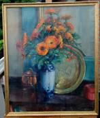 ~1930 Bloenstilleven, olieverf op doek A. Renier?, Ophalen of Verzenden