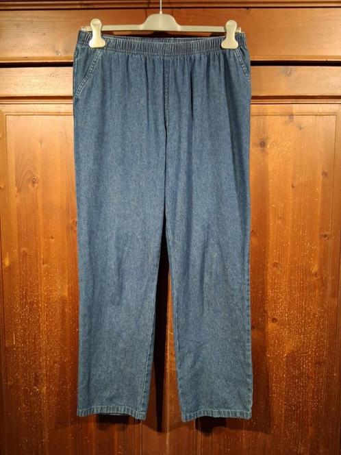 jeans tregging met zakken voor mt 42, Kleding | Dames, Broeken en Pantalons, Zo goed als nieuw, Maat 42/44 (L), Blauw, Ophalen of Verzenden
