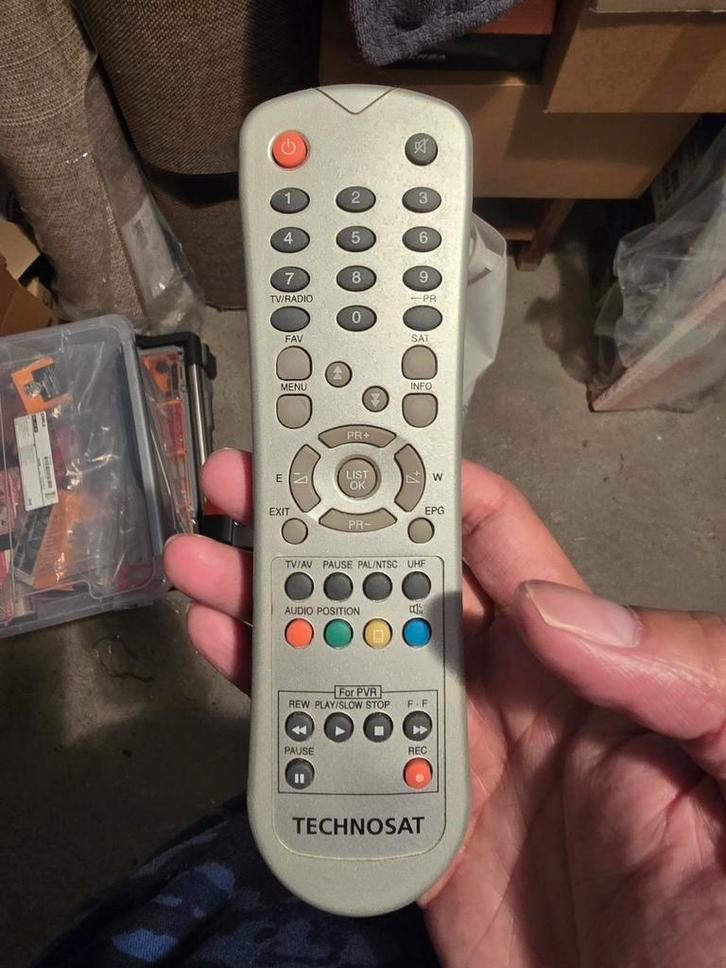 Originele Technosat afstandsbediening (PVR), Audio, Tv en Foto, Afstandsbedieningen, Zo goed als nieuw, Ophalen of Verzenden