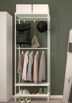IKEA MACKAPÄR kapstok / kledingrek met schoenenrek, Huis en Inrichting, Ophalen, 50 tot 100 cm, Zo goed als nieuw, Minder dan 100 cm