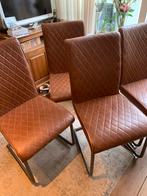 Gratis 6 eetkamerstoelen, Huis en Inrichting, Stoelen, Ophalen of Verzenden, Gebruikt, Overige kleuren, Overige materialen