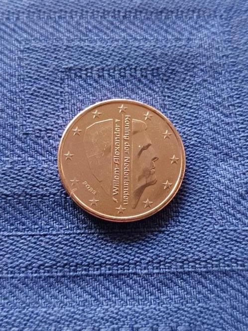 Nederland 5 eurocent 2023, Willem Alexander, Postzegels en Munten, Munten | Nederland, Losse munt, Euro's, Ophalen of Verzenden