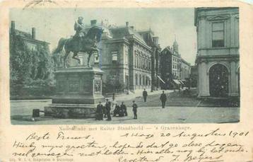 (301-156-039) Den Haag Noordeinde met Ruiter Standbeeld beschikbaar voor biedingen