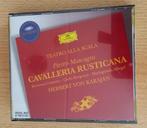 MASCAGNI CAVALLERIA RUSTICANA Karajan, Cd's en Dvd's, Cd's | Klassiek, Met libretto, Opera of Operette, Modernisme tot heden, Ophalen of Verzenden
