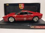 Ferrari 288 GTO rood 1984 Hot Wheels metal 1:18 KRD, Hobby en Vrije tijd, Modelauto's | 1:18, Ophalen of Verzenden, Zo goed als nieuw