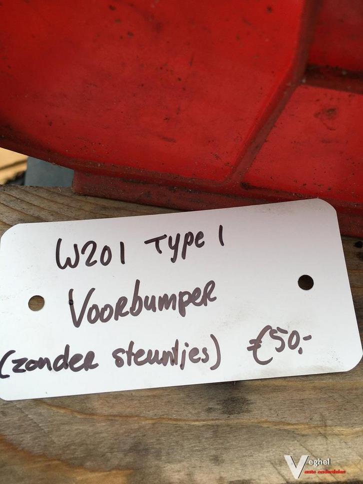 Mercedes W201 Voorbumper 1 type, Auto-onderdelen, Carrosserie en Plaatwerk, Bumper, Voor, Gebruikt, Ophalen