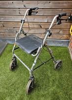 Rollator Elephantje, grijs, inklapbaar, stokhouder (4), Diversen, Ophalen, Opvouwbaar, Gebruikt