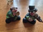 Twee vintage clown beeldjes, Ophalen
