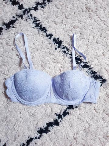 Nieuw H&M balconette BH lila maat 75A beschikbaar voor biedingen