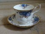 1x Kop-en-schotel,Royal Albert, MOONLIGHT ROSE, gaaf, Antiek en Kunst, Antiek | Servies los, Ophalen of Verzenden