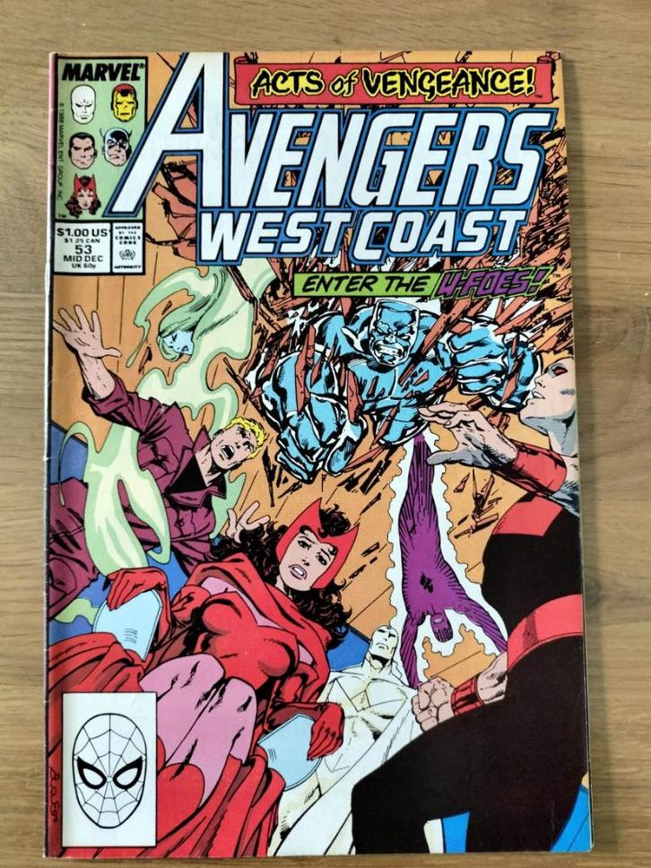 Avengers West Coast (1989) #53, Boeken, Strips | Comics, Zo goed als nieuw, Eén comic, Amerika, Ophalen of Verzenden