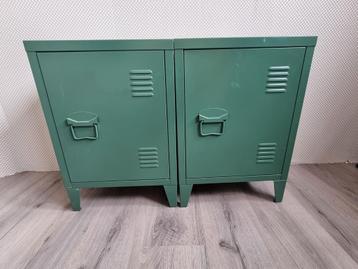 2 x lockerkast groen  beschikbaar voor biedingen