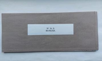 16D stafkaart uit 1964 Blokzijl Oldemarkt Scheerwolde beschikbaar voor biedingen