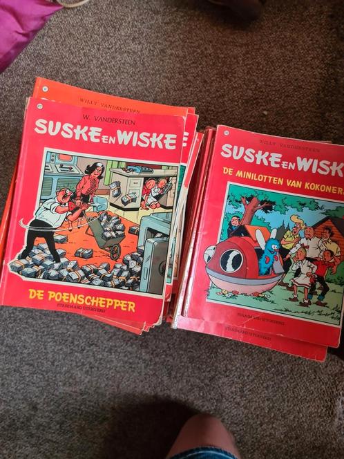 Suske en Wiske - enorme hoeveelheid vintage stripboeken, Boeken, Strips | Comics, Gelezen, Meerdere comics, Europa, Ophalen of Verzenden