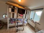 Boomhut stapelbed 2x1 persoon 90x200 lifetime, Kinderen en Baby's, Kinderkamer | Stapelbedden en Hoogslapers, Ophalen of Verzenden