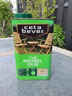 Cetabever tuinmeubelolie 0,5L Blank, Overige kleuren, Nieuw, Ophalen of Verzenden, Lak