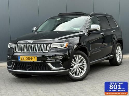 Jeep Grand Cherokee 5.7 Summit 1e Eigenaar - Pano - Leder -, Auto's, Jeep, Bedrijf, Te koop, Grand Cherokee, 4x4, ABS, Achteruitrijcamera