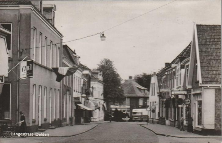 DELDEN Langestraat, Verzamelen, Ansichtkaarten | Nederland, Ongelopen, Overijssel, 1940 tot 1960, Verzenden