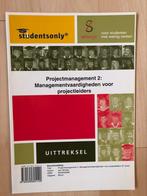 Uittreksel Projectmanagement 2: Managementvaardigheden, Boeken, Nieuw, Overige niveaus, Nederlands, Ophalen of Verzenden