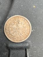 Oude zilveren Franse munt, Postzegels en Munten, Munten | Europa | Euromunten, Ophalen of Verzenden, Frankrijk, Overige waardes