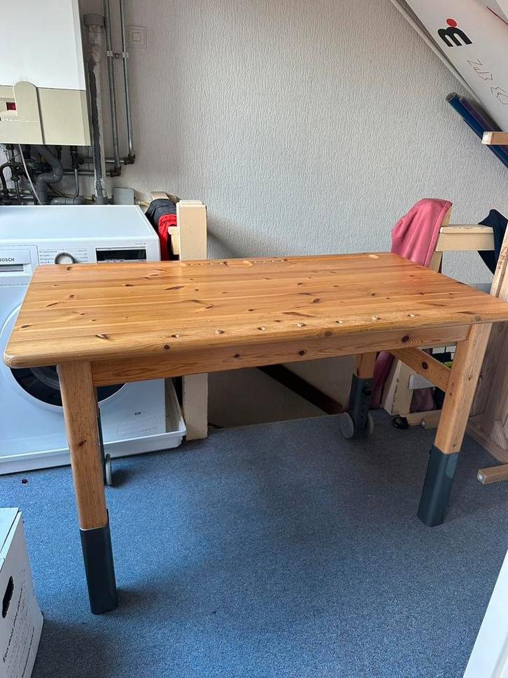 Flexa bureau, Huis en Inrichting, Bureaus, Gebruikt, Bureau, In hoogte verstelbaar, Ophalen