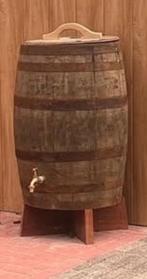 Regenton houten wijnvat whiskyvat wateropvang dompelbad, Gerard Krale, Nieuw, Ophalen of Verzenden, Info@gkrale.nl