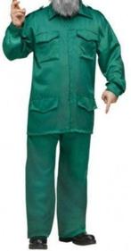 Groen FIDEL CASTRO pak, Ophalen, Carnaval, Maat 48/50 (M), Nieuw