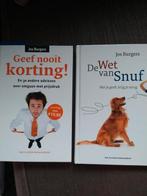 Twee harde kaft boeken van Jos Burgers, Ophalen of Verzenden, Zo goed als nieuw, Management